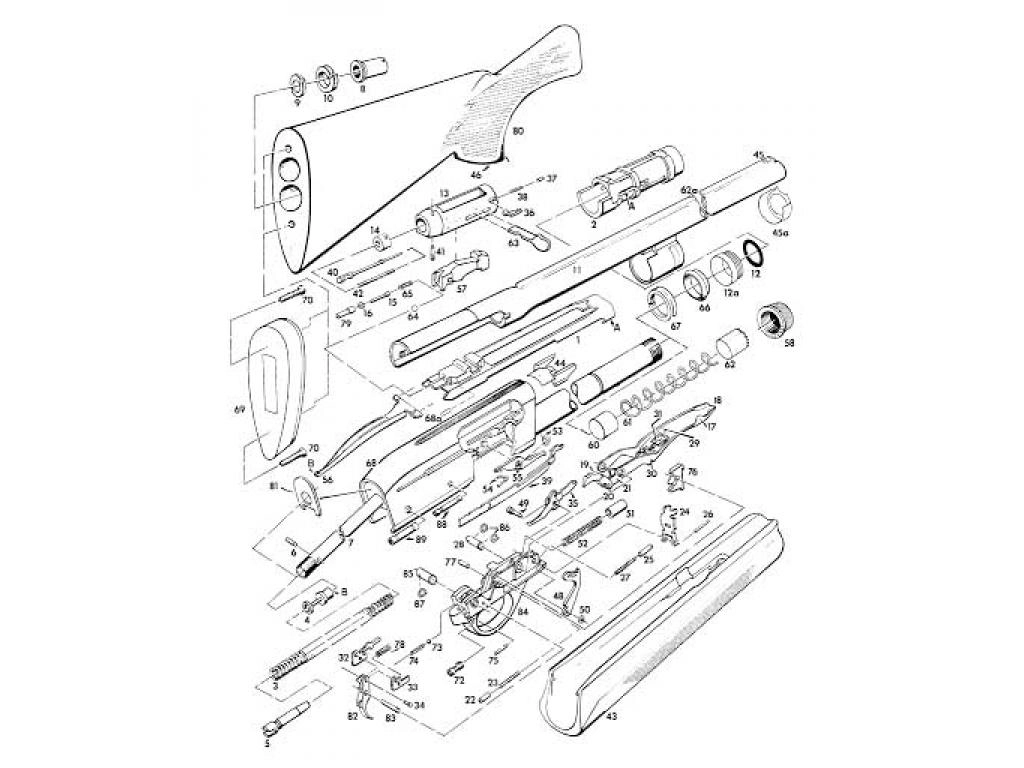 remington 7600 parts diagram