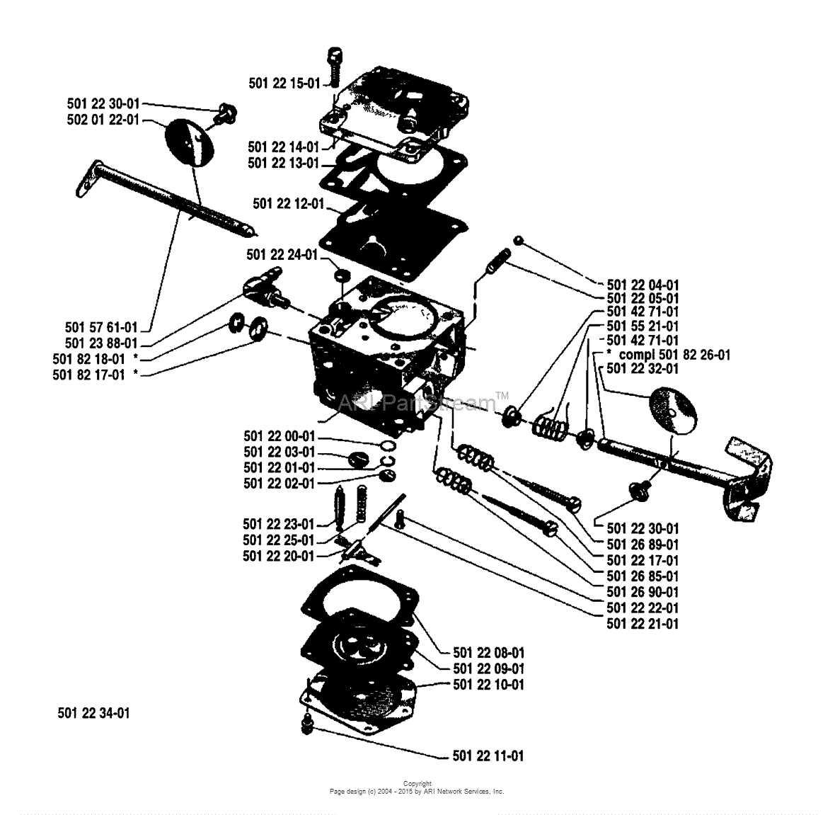 husqvarna 162 se parts diagram