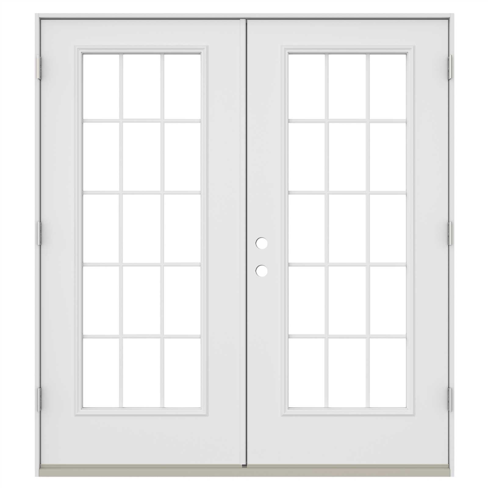 exterior french door parts diagram