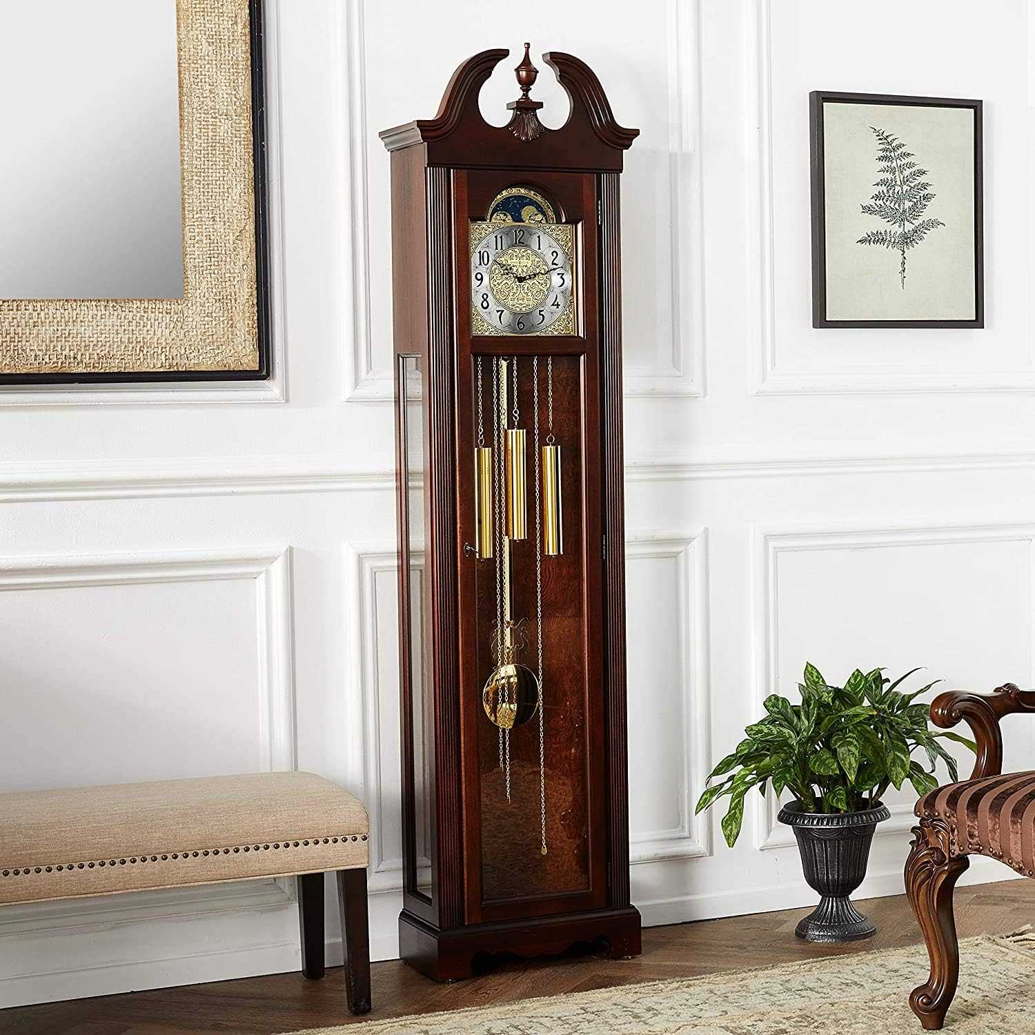 howard miller grandfather clock parts diagram