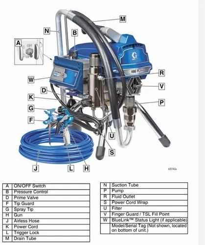 graco 495 st pro parts diagram