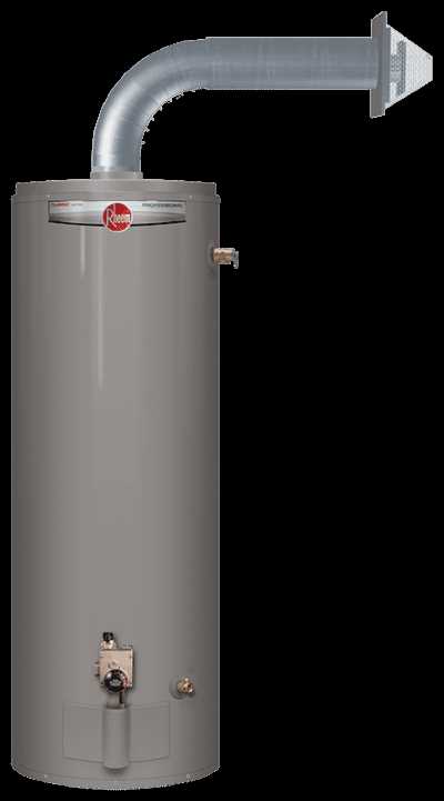 rheem hot water heater parts diagram