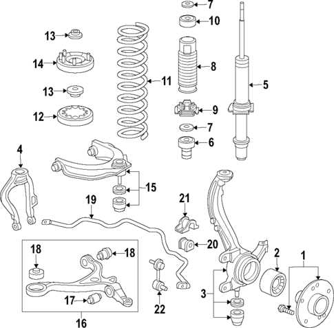 2007 honda accord parts diagram