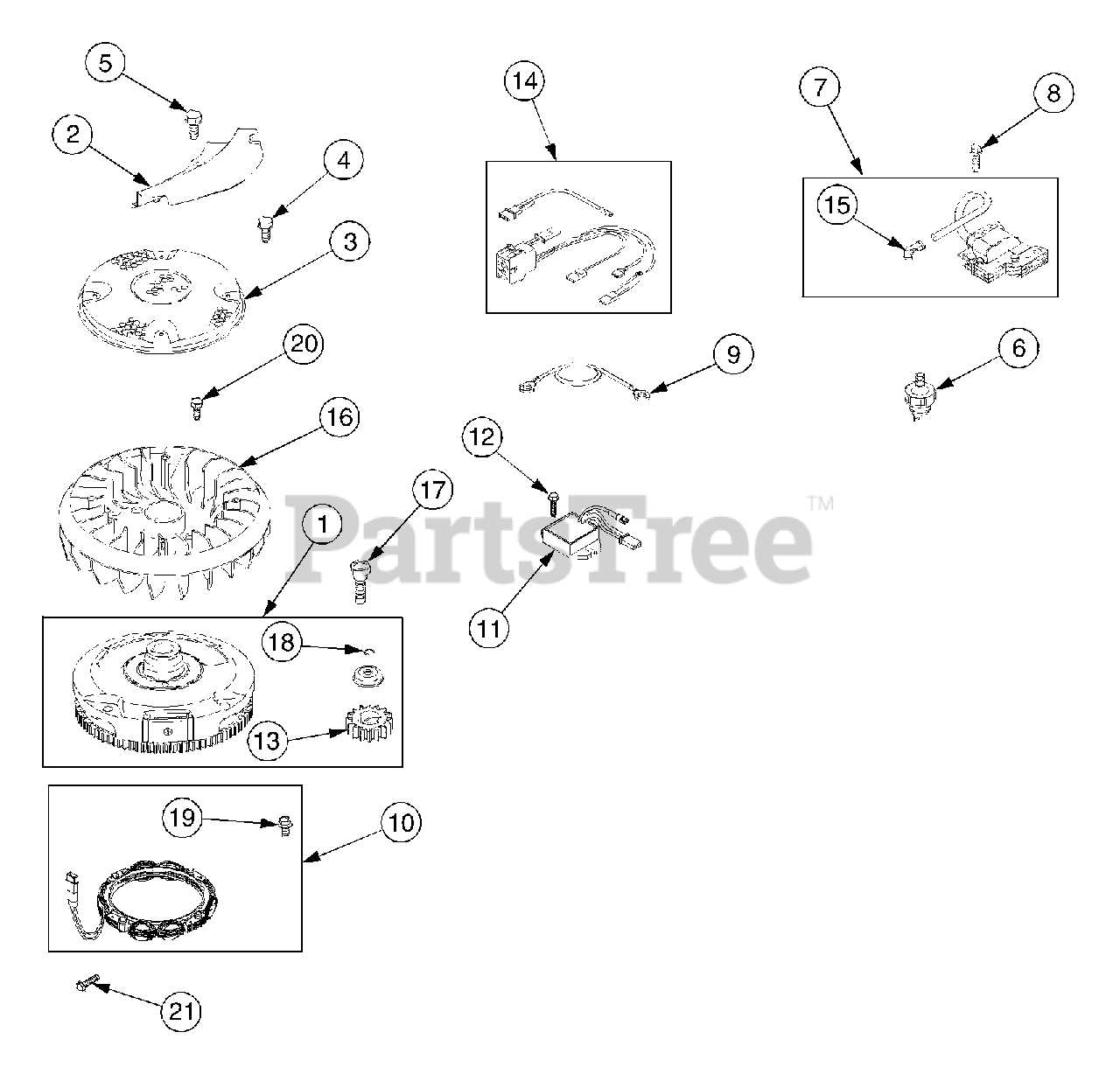 cub cadet rzt 42 parts diagram