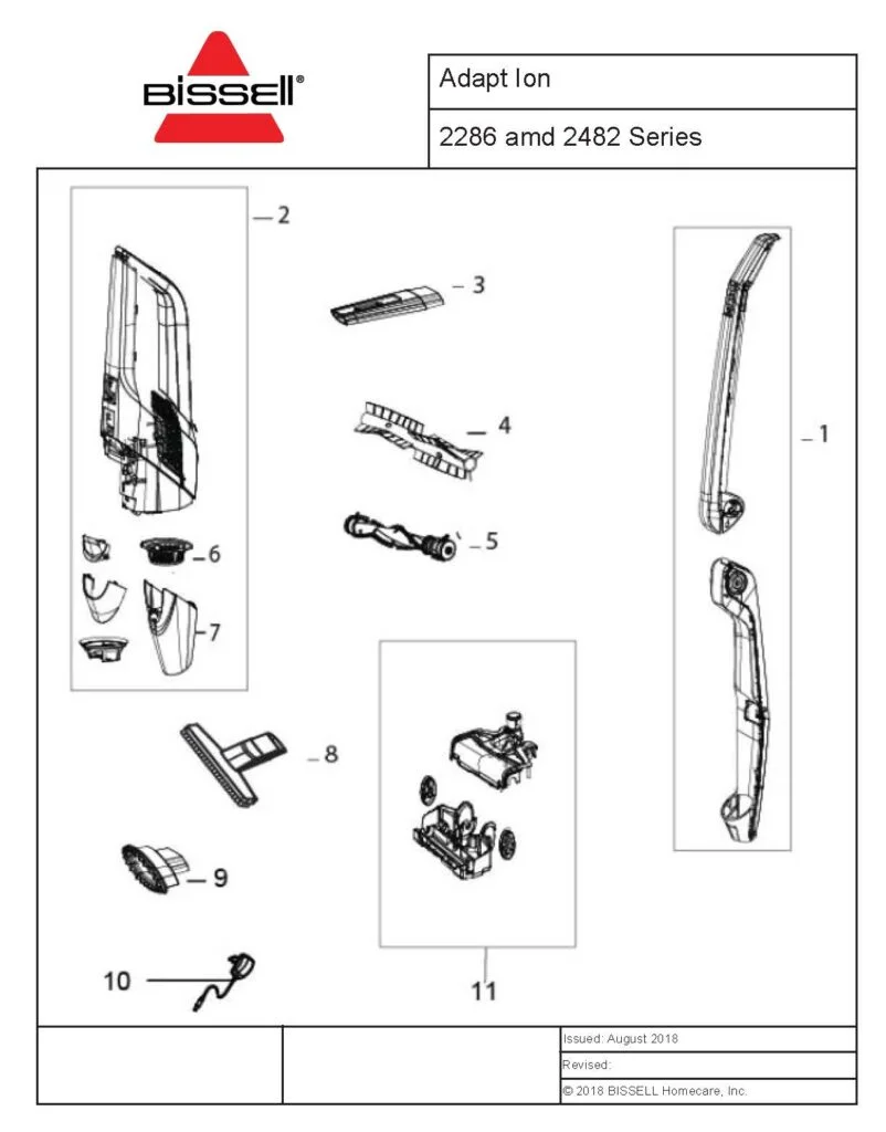 bissell spot clean pro parts diagram