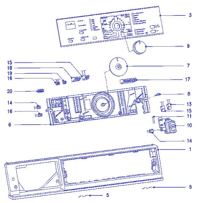 miele parts diagram