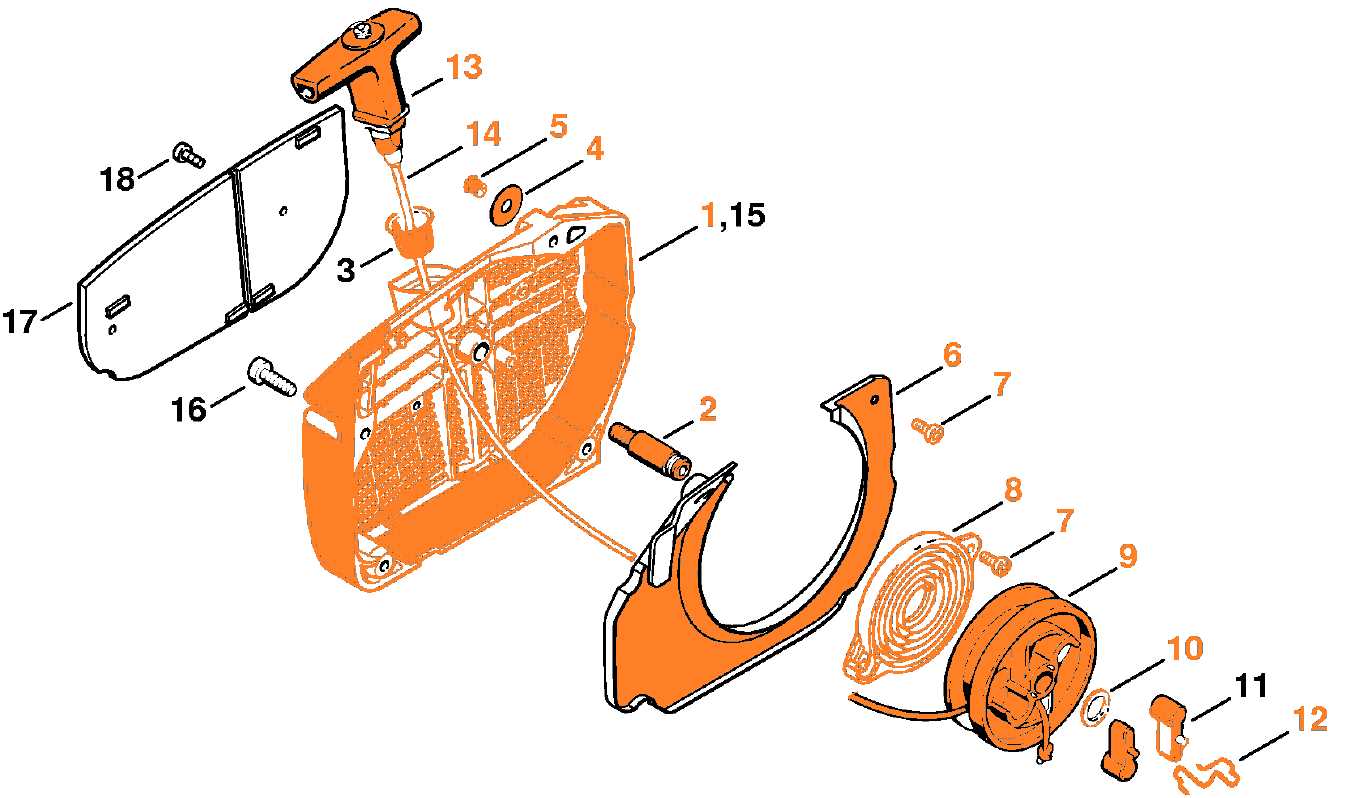 stihl 056 parts diagram