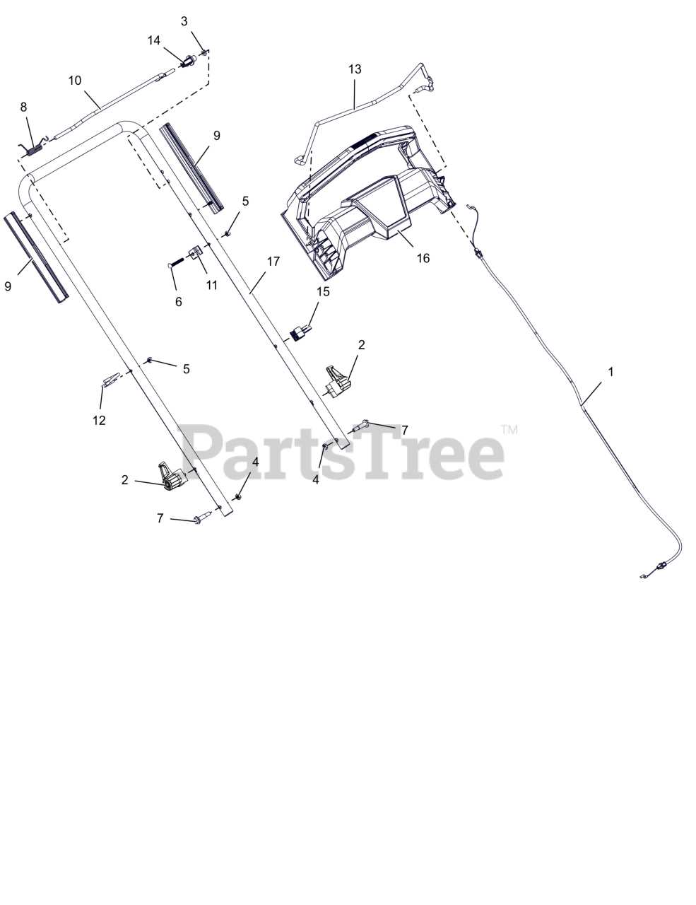 ariens razor 21 parts diagram