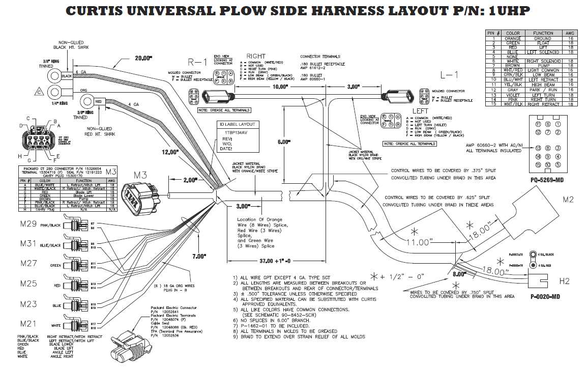 curtis snow plow parts diagram