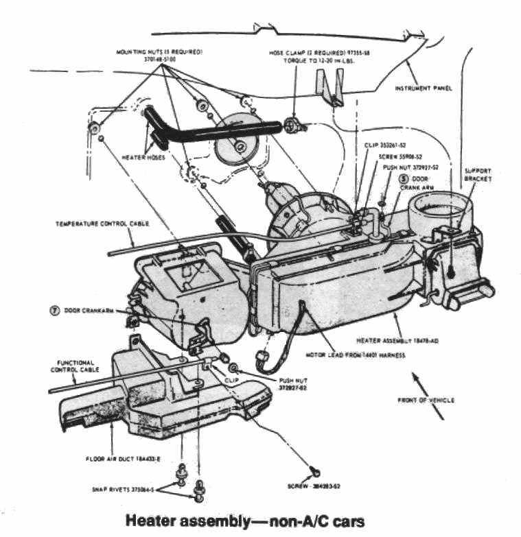 1967 mustang body parts diagram