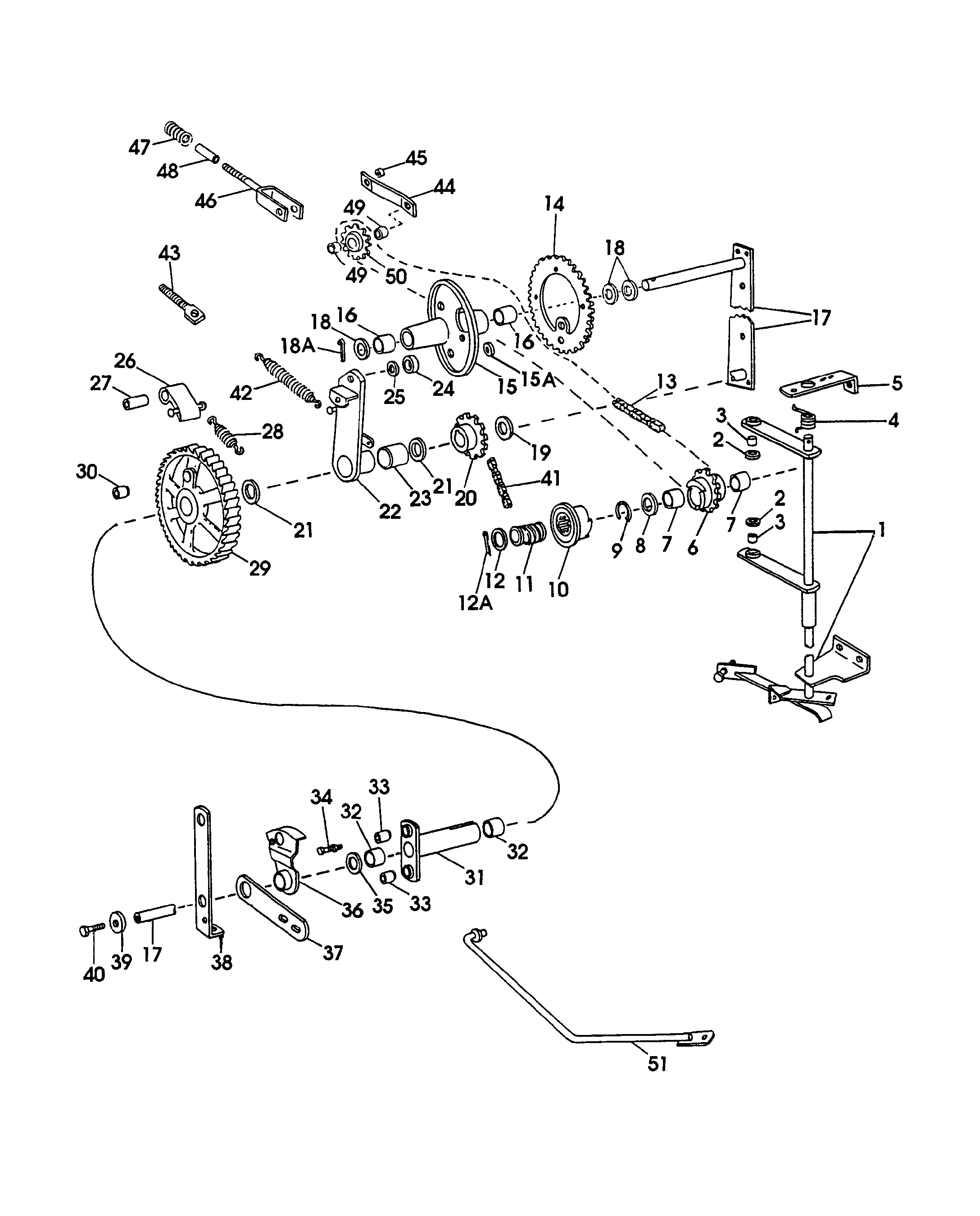 manure spreader parts diagram