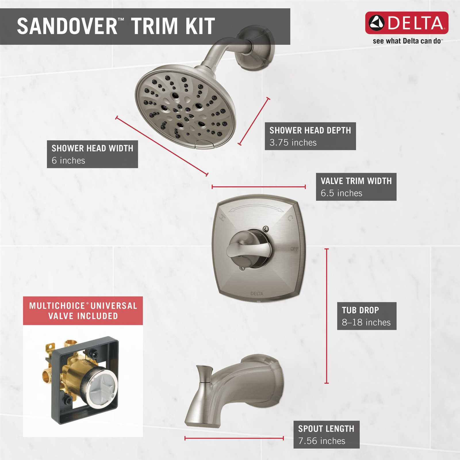 delta monitor shower faucet parts diagram