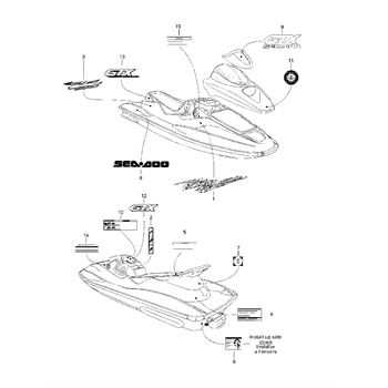 1997 seadoo gtx parts diagram