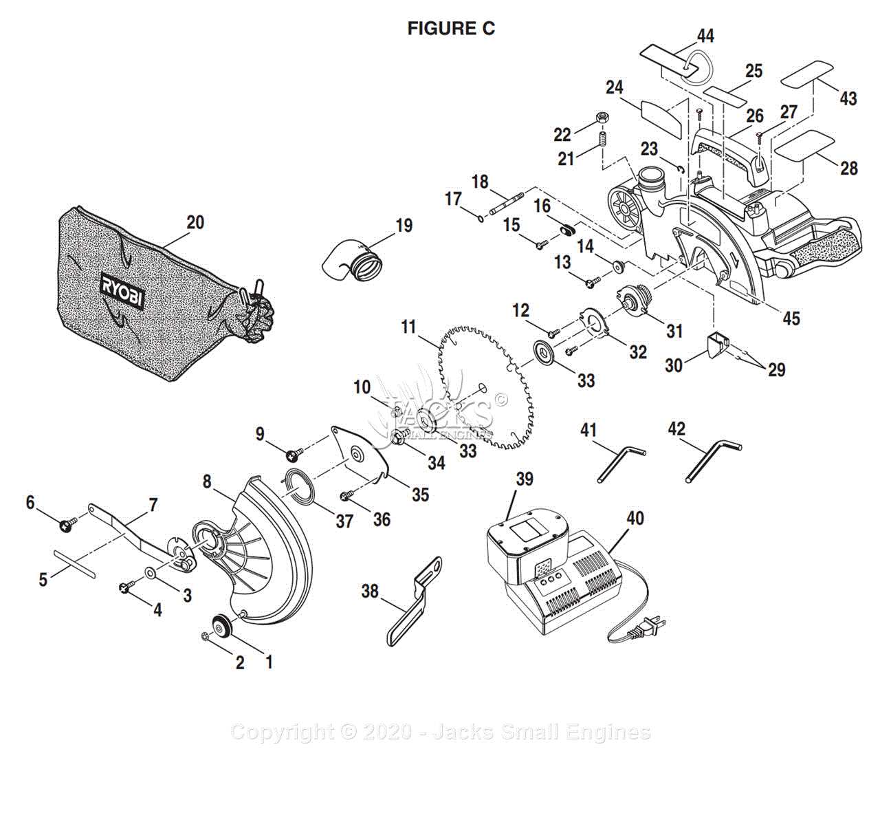 ms181 parts diagram