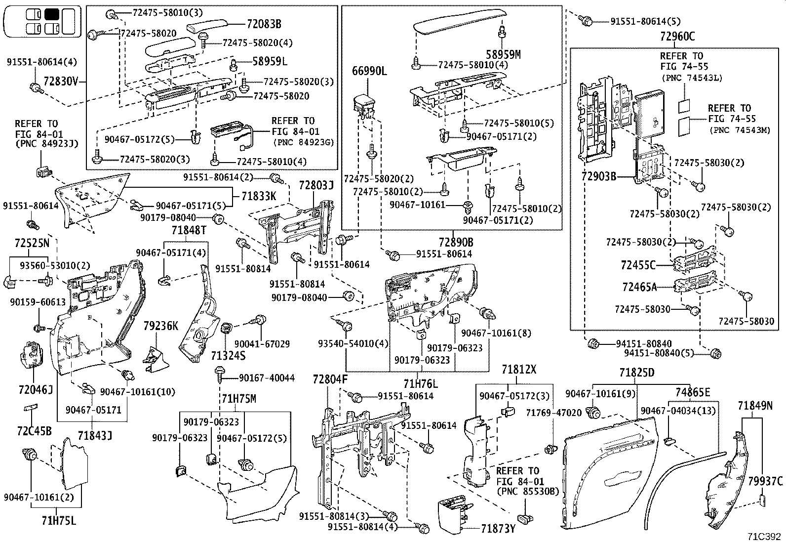 kenworth door parts diagram