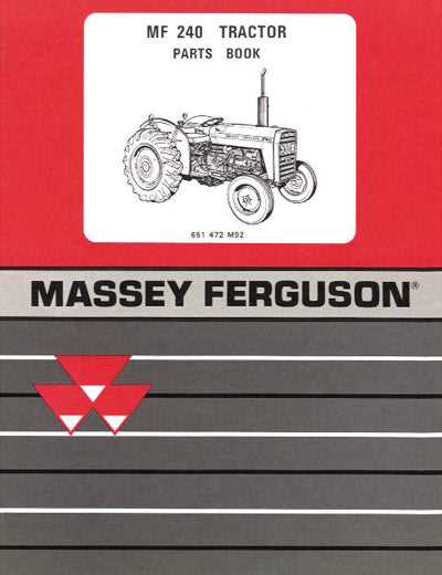 massey ferguson 240 parts diagram