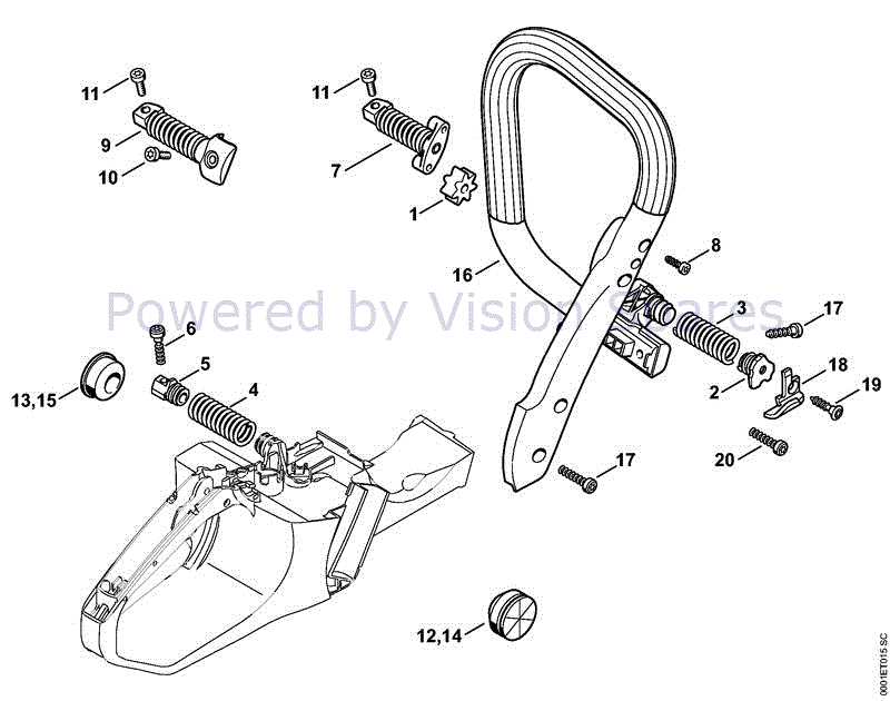 stihl ms 362 parts diagram