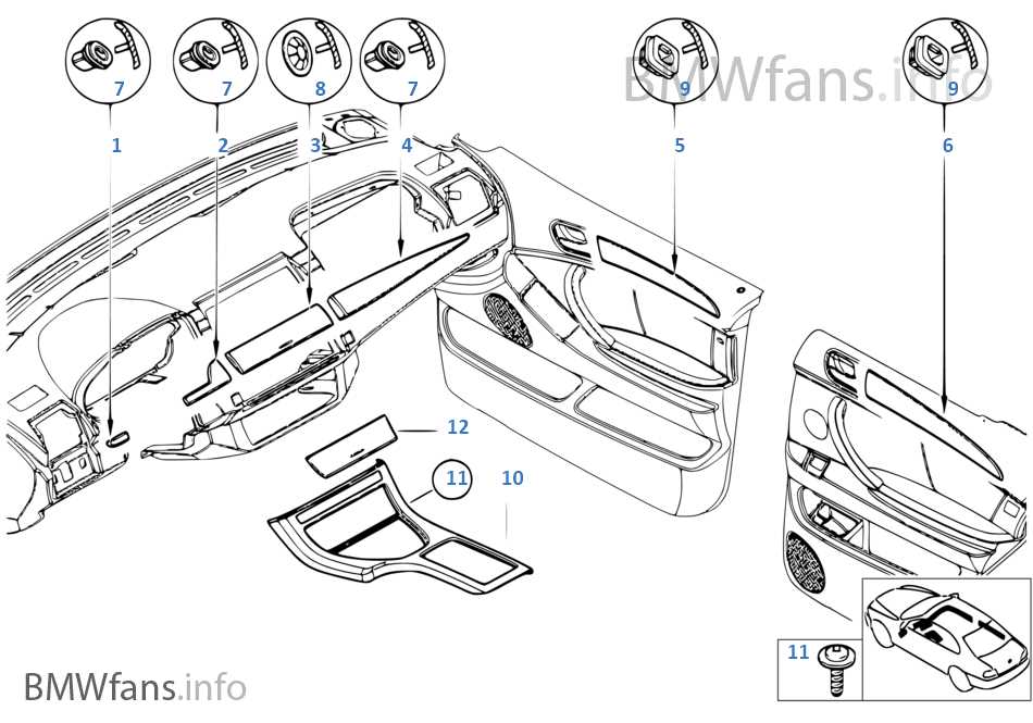 bmw x5 e53 parts diagram