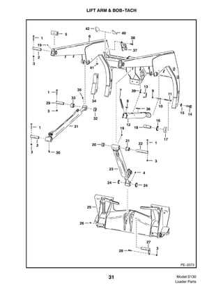 bobcat 331 parts diagram