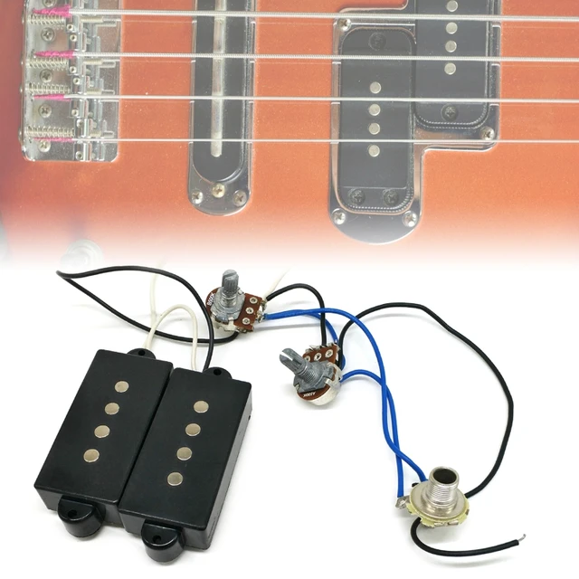 electric bass parts diagram