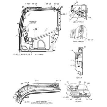 kubota rtv x1100c door parts diagram