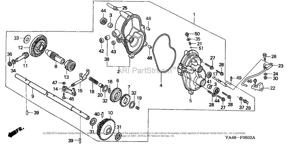 hrc216 parts diagram