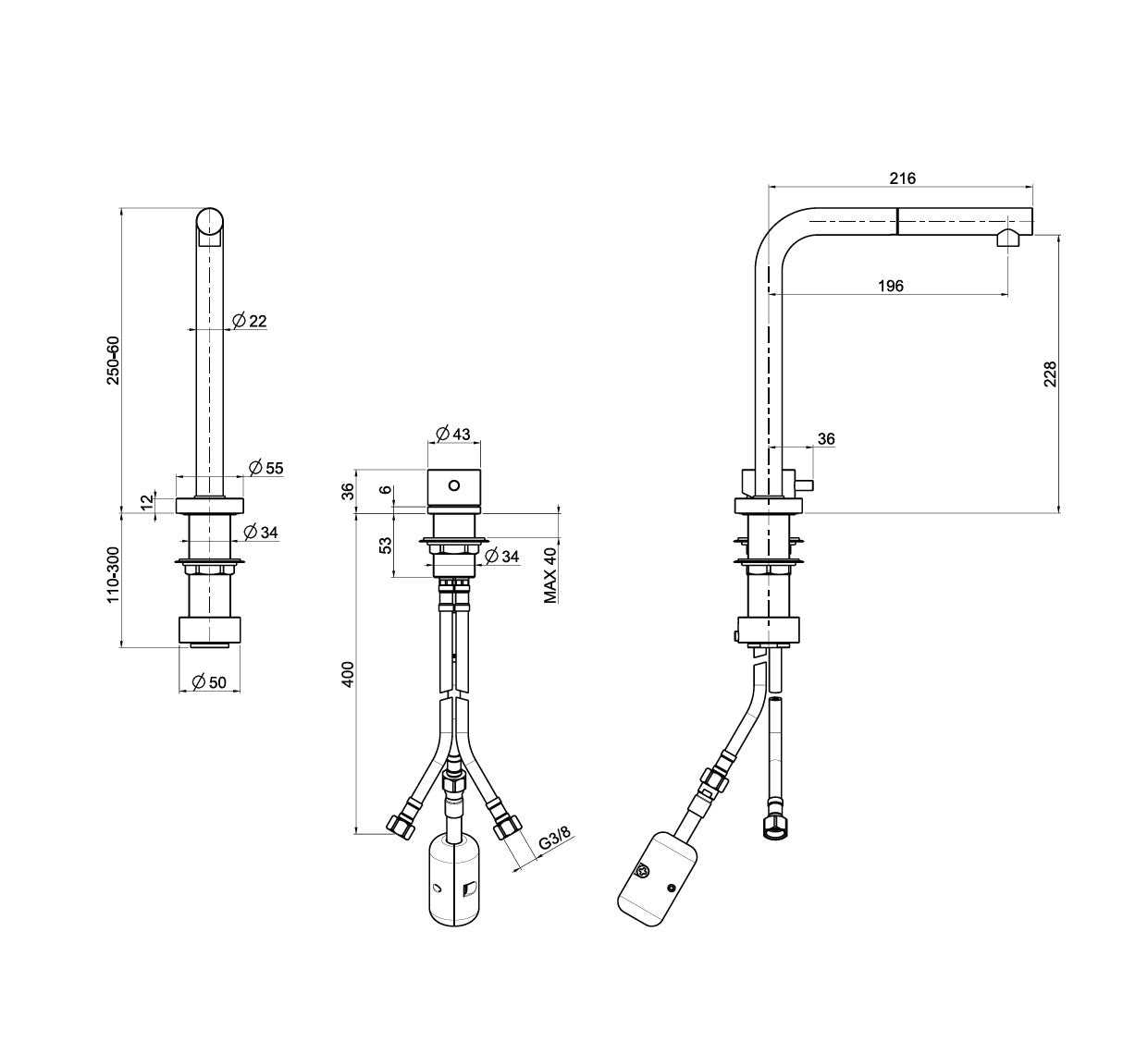 outside tap parts diagram