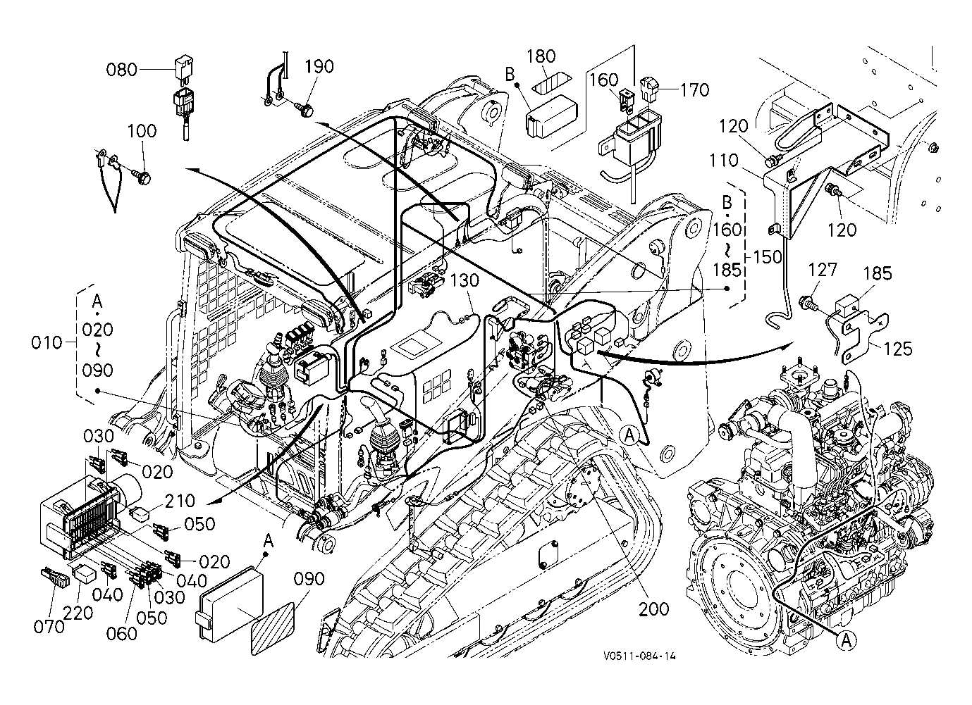 harness parts diagram