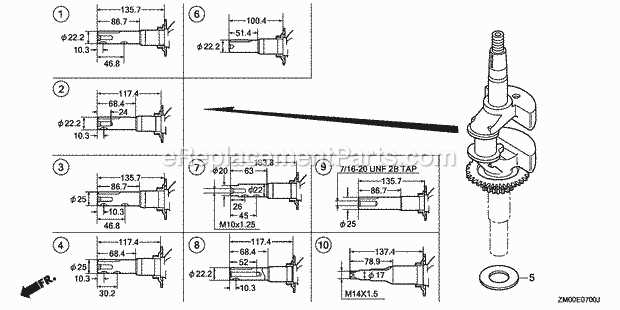 gcv160 parts diagram