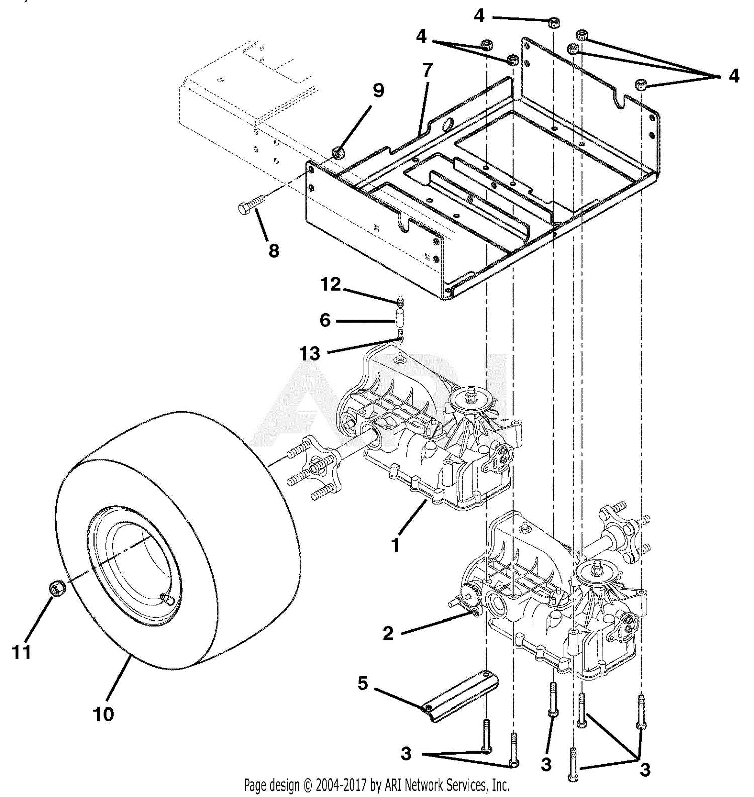 gravely zero turn parts diagram