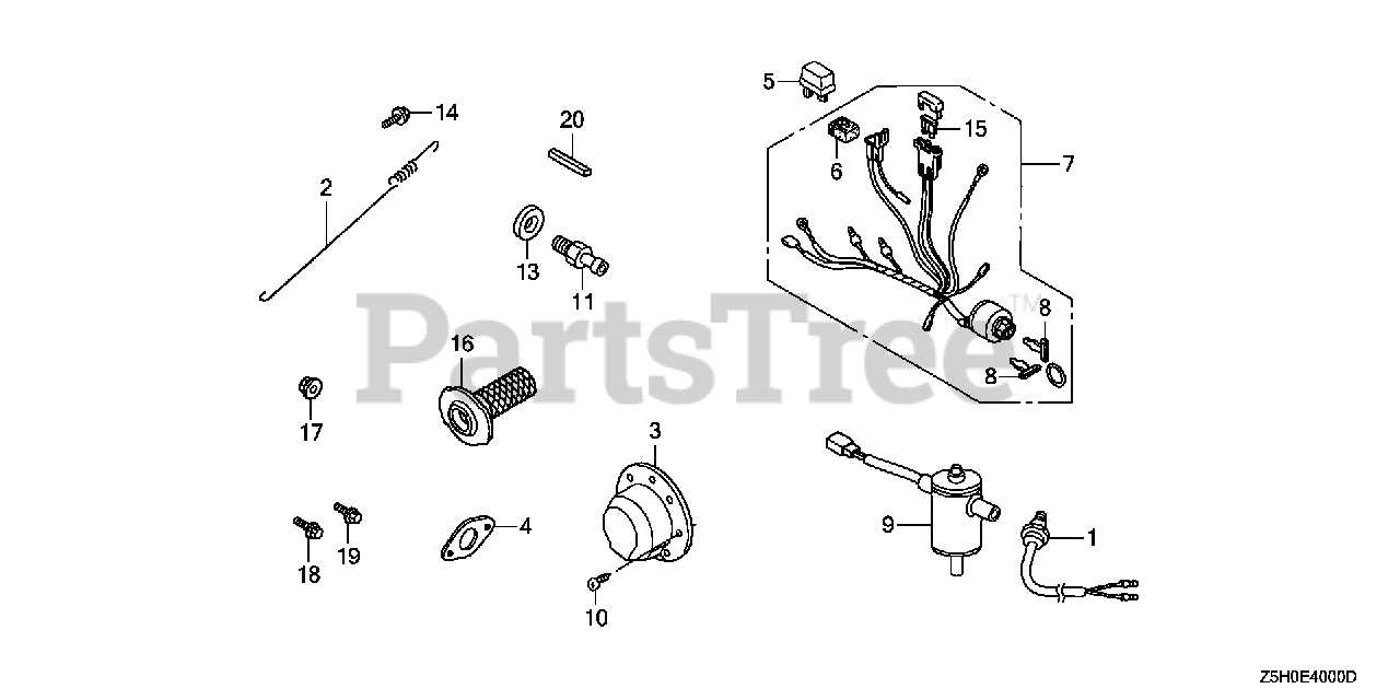 honda gx270 engine parts diagram