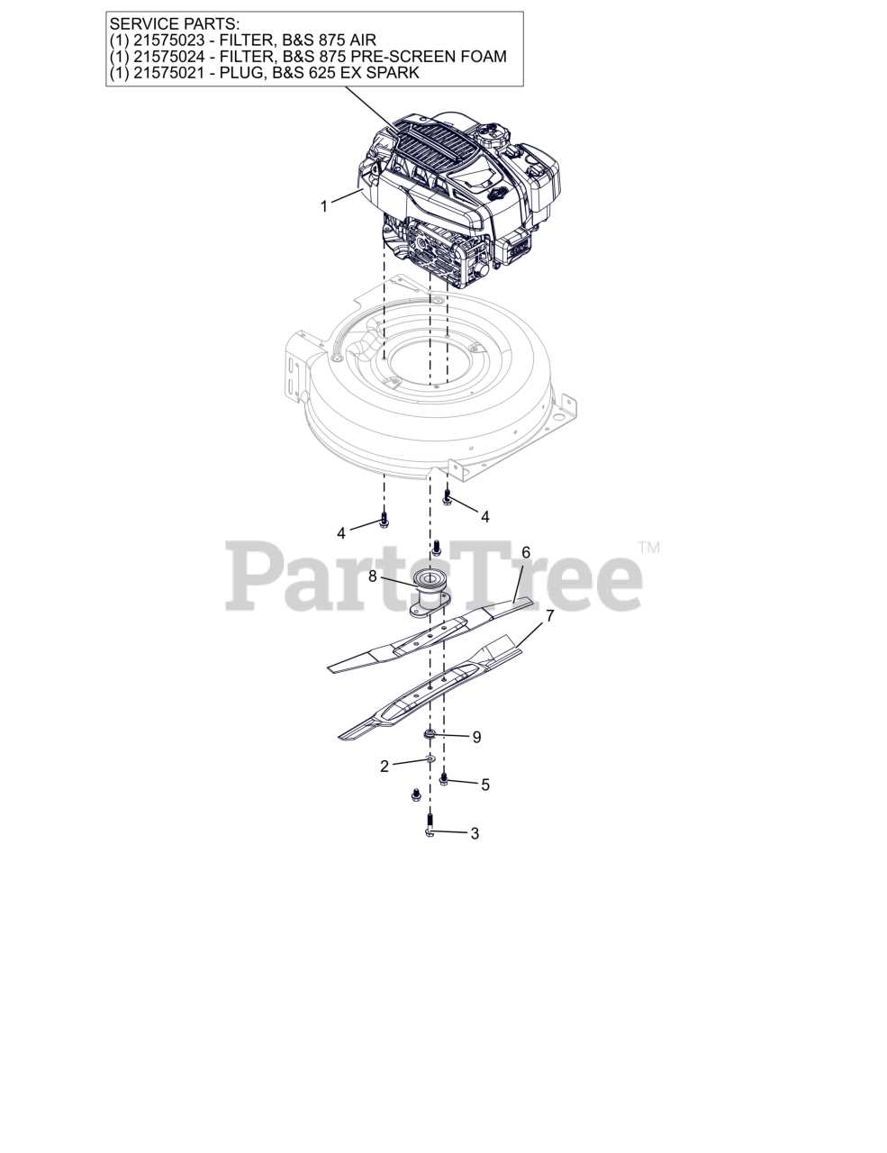 briggs & stratton 625ex parts diagram