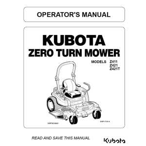 kubota z125skh 54 parts diagram