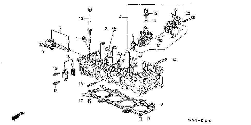 honda element body parts diagram