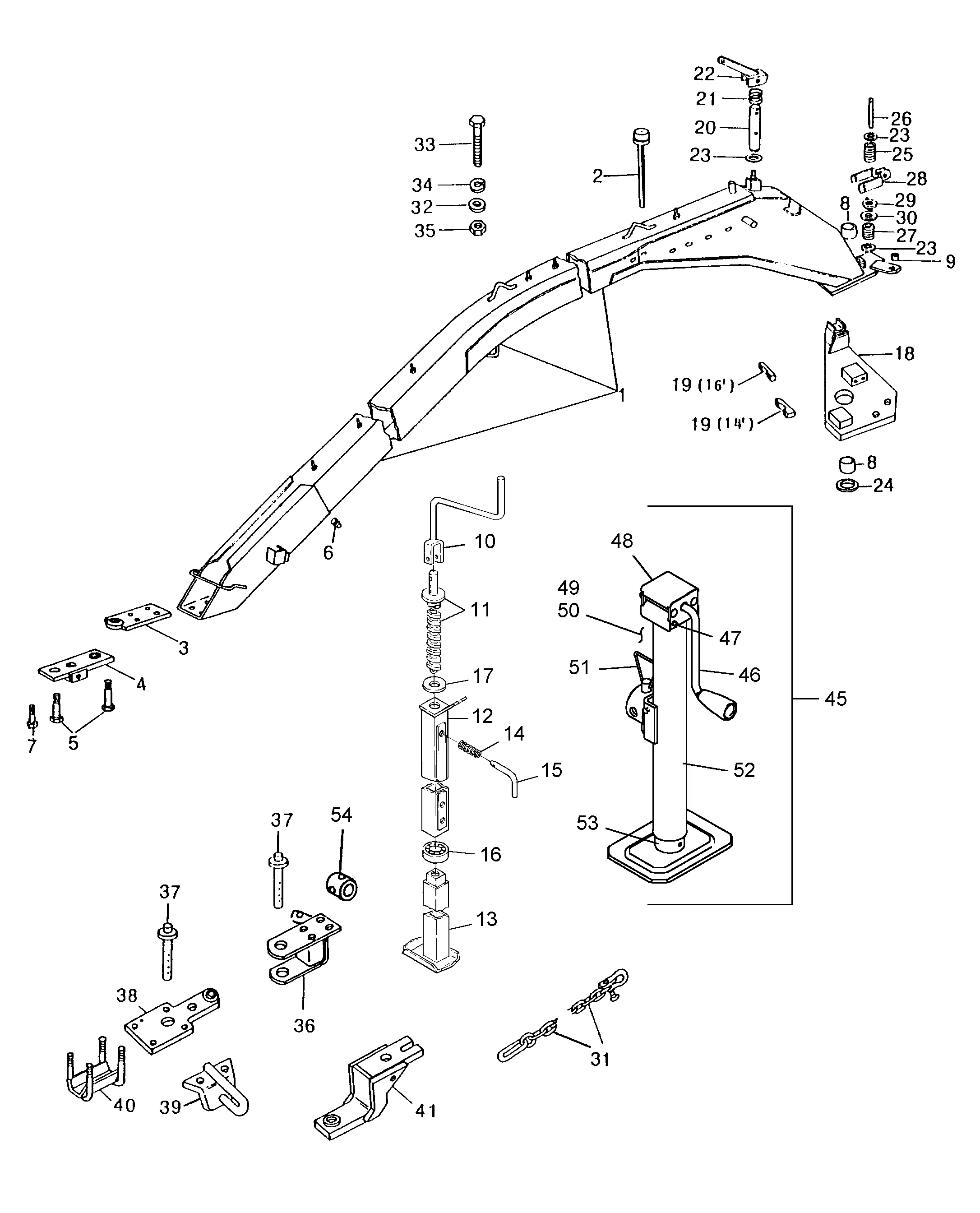 hesston 1160 parts diagram