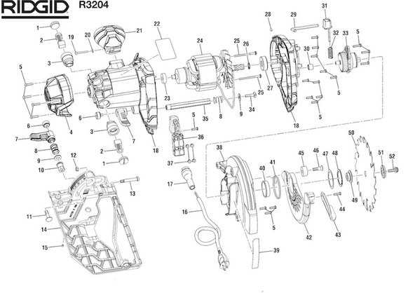 ridgid parts diagram