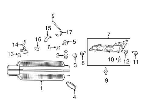 2018 ford f 150 tailgate parts diagram