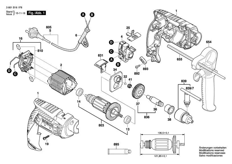 bosch drill parts diagram