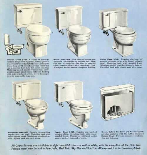 crane toilet parts diagram