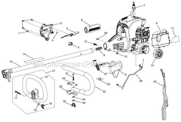 ryobi carburetor parts diagram