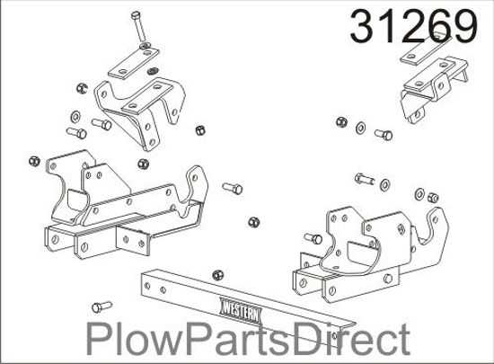 western ultramount snow plow parts diagram