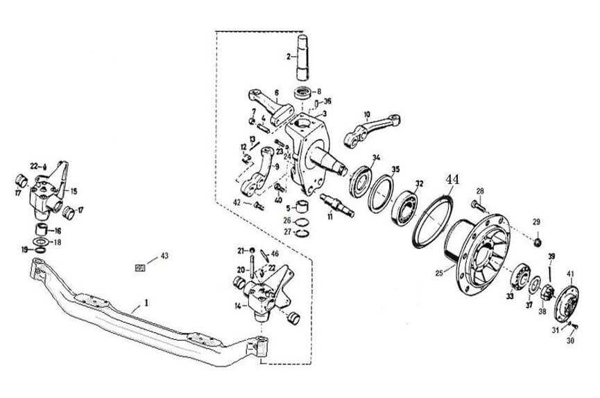 truck wheel parts diagram