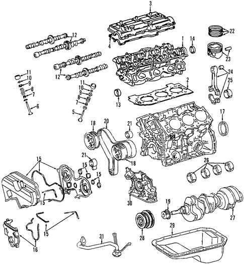 toyota tundra parts diagram