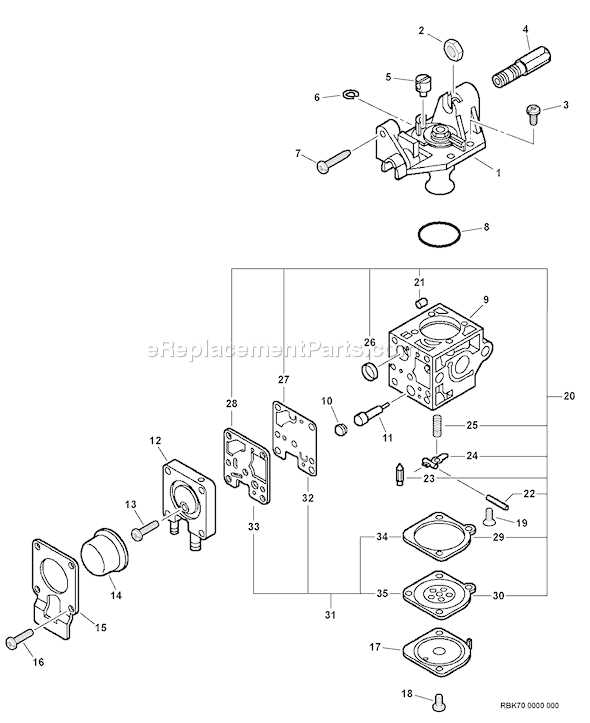 echo srm 230 parts diagram