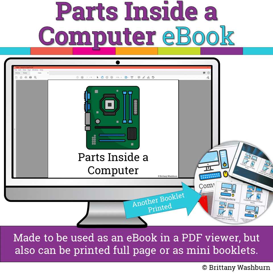 parts of a computer diagram