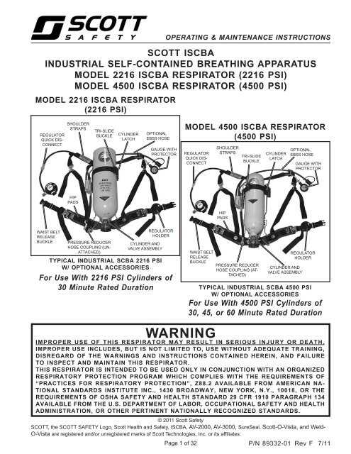 scott air pak 4.5 parts diagram