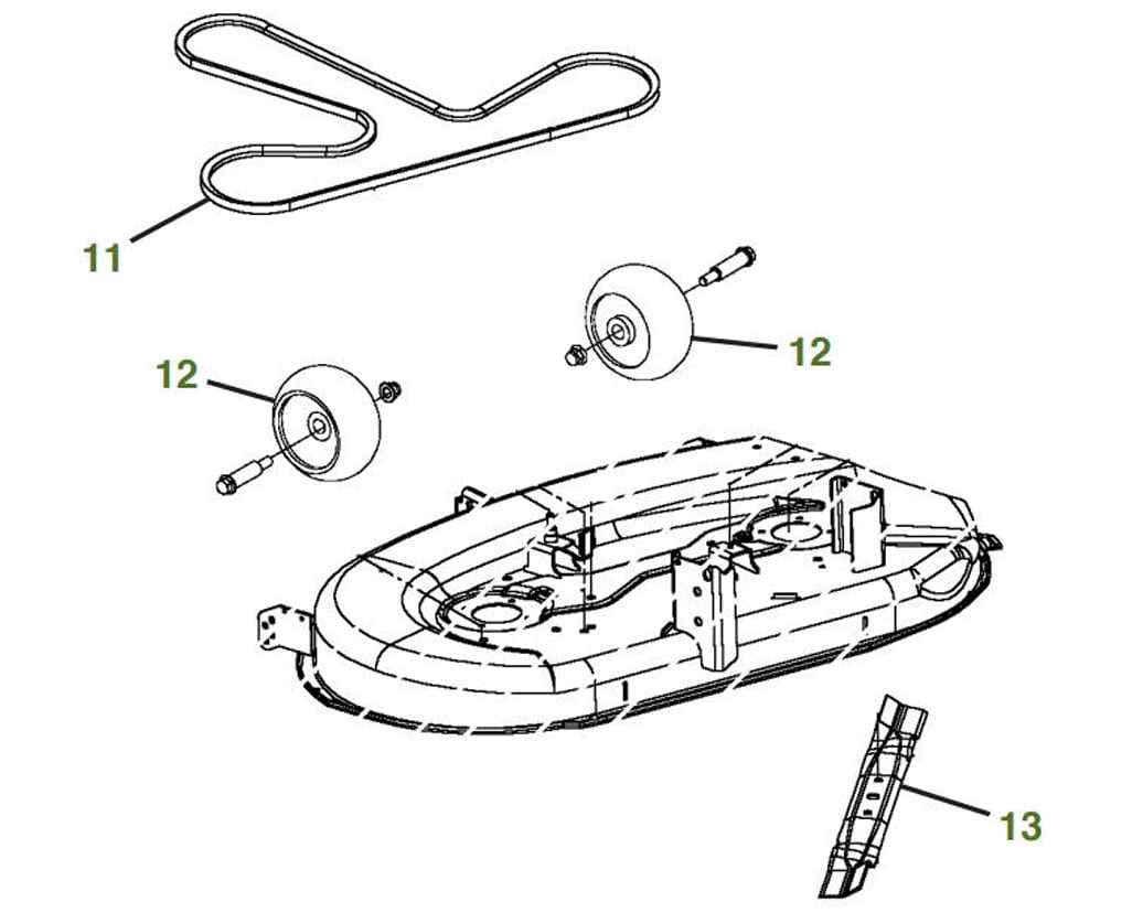 murray 42 inch deck parts diagram