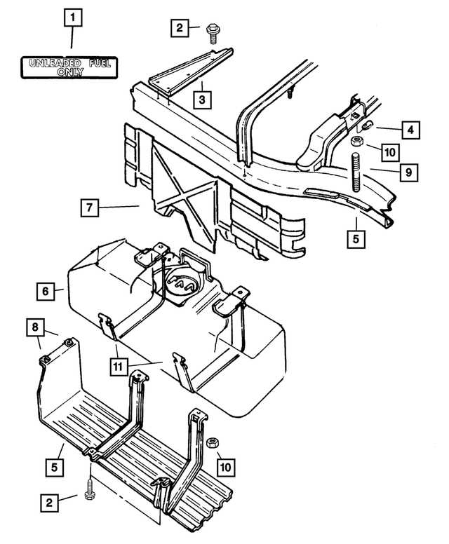 2003 dodge dakota parts diagram