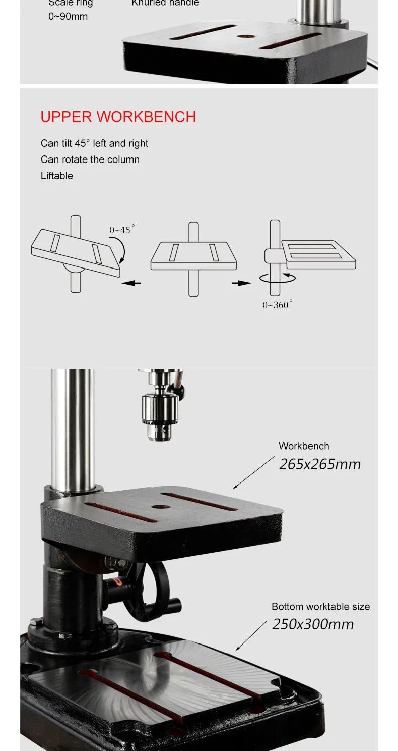 central machinery drill press parts diagram