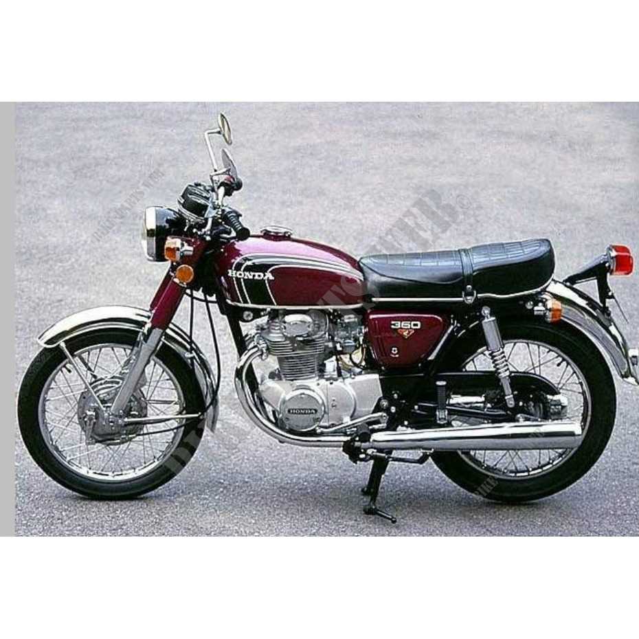 1972 honda cb350 parts diagram